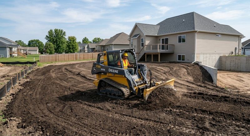 Yard Grading in Houston, TX