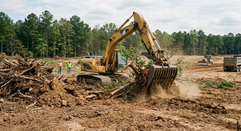 Grubbing in Marietta, GA